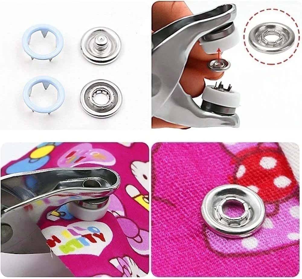 (🔥Hot Sale NOW- SAVE 48% OFF)Snap Buttons Maker DIY Tool Set(BUY 2 GET FREE SHIPPING)