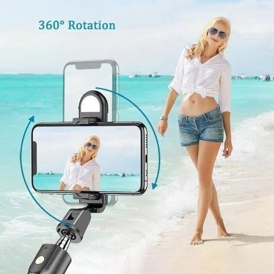 (🔥Hot Sale NOW- SAVE 48% OFF)6 In 1 Wireless Bluetooth Selfie Stick(BUY 2 GET FREE SHIPPING)